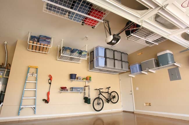 Overhead Garage Storage Racks St Louis Organization